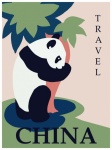 Čína cestovní plakát