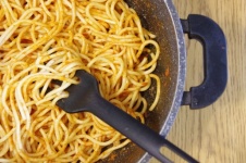 Cooked Pasta In Pot