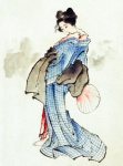 Art femme geisha chine