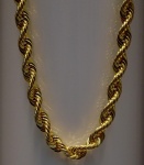 Gouden touw ketting ketting