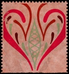 Vintage Heart Nordic Illustration