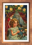 Vintage ilustracji Bożego Narodzenia