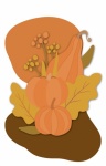 Fall Gourd Illustration