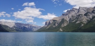 Jezioro Minnewanka Alberta
