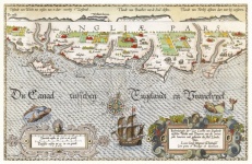 Mapa morska mapa sztuka vintage