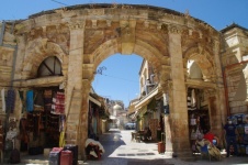 Mercado na Cidade Velha de Jerusalém