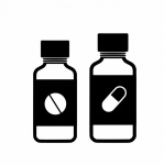 Bottiglia di medicina