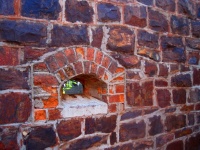 Apertura della finestra del vecchio fort