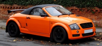 Orange Banham X99 Car