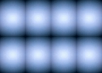 Repeat pattern of window squares