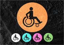 Toalete pentru pictograma Handicap pentr