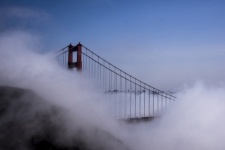 Сан-Франциско Золотые Ворота Туман