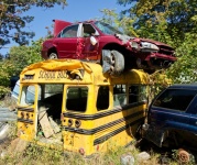 Accidente de autobús escolar