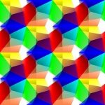 Seamless pattern arcobaleno astratto