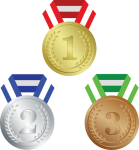 Conjunto de medallas