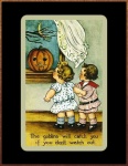 Ilustração vintage de halloween