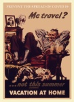 Vintage Travel Poster Staycation