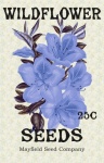 Vintage Wildflower Seed Package