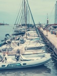 Jachty v přístavu