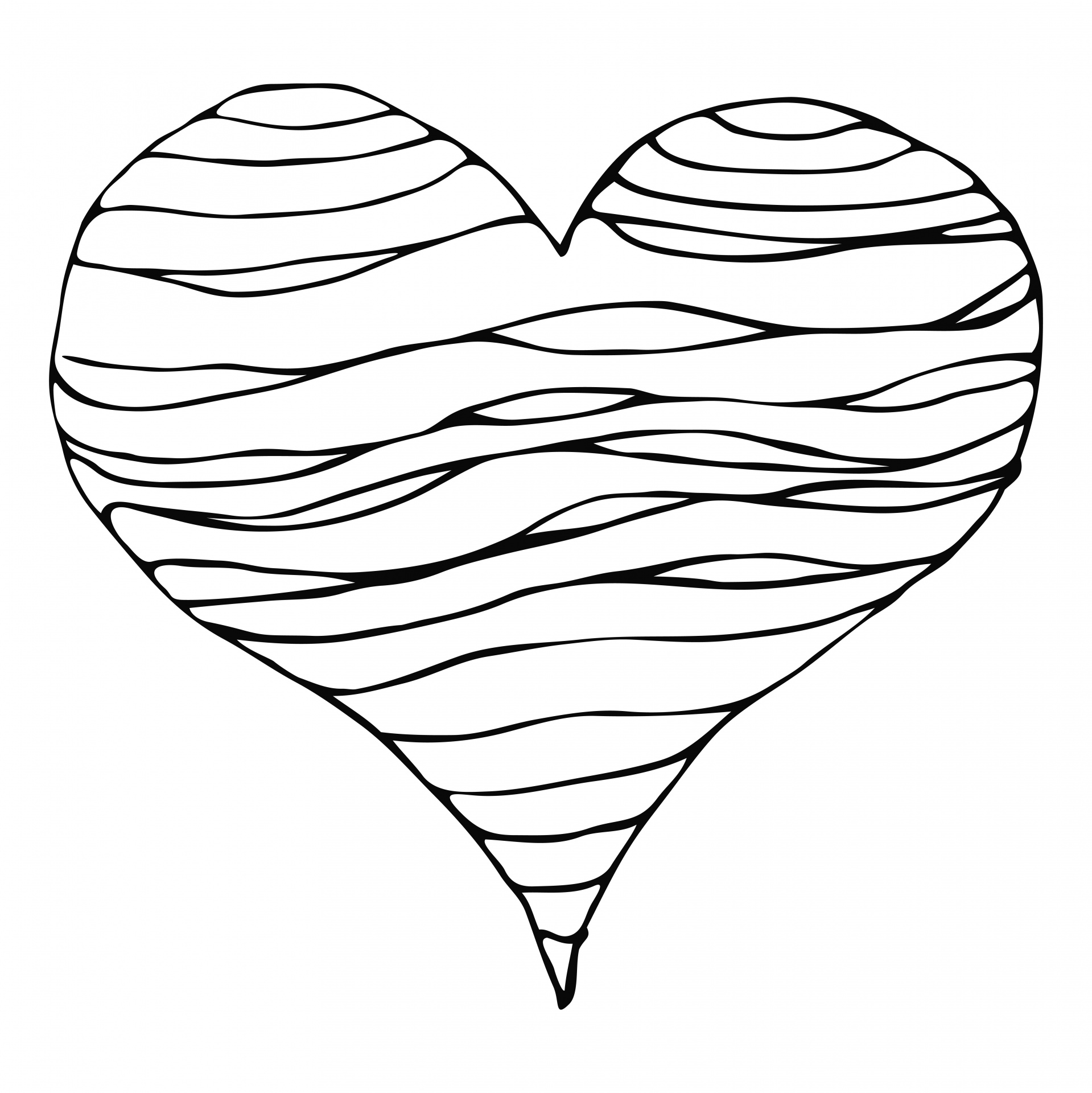 Heart. Sketch Free Stock Photo - Public Domain Pictures