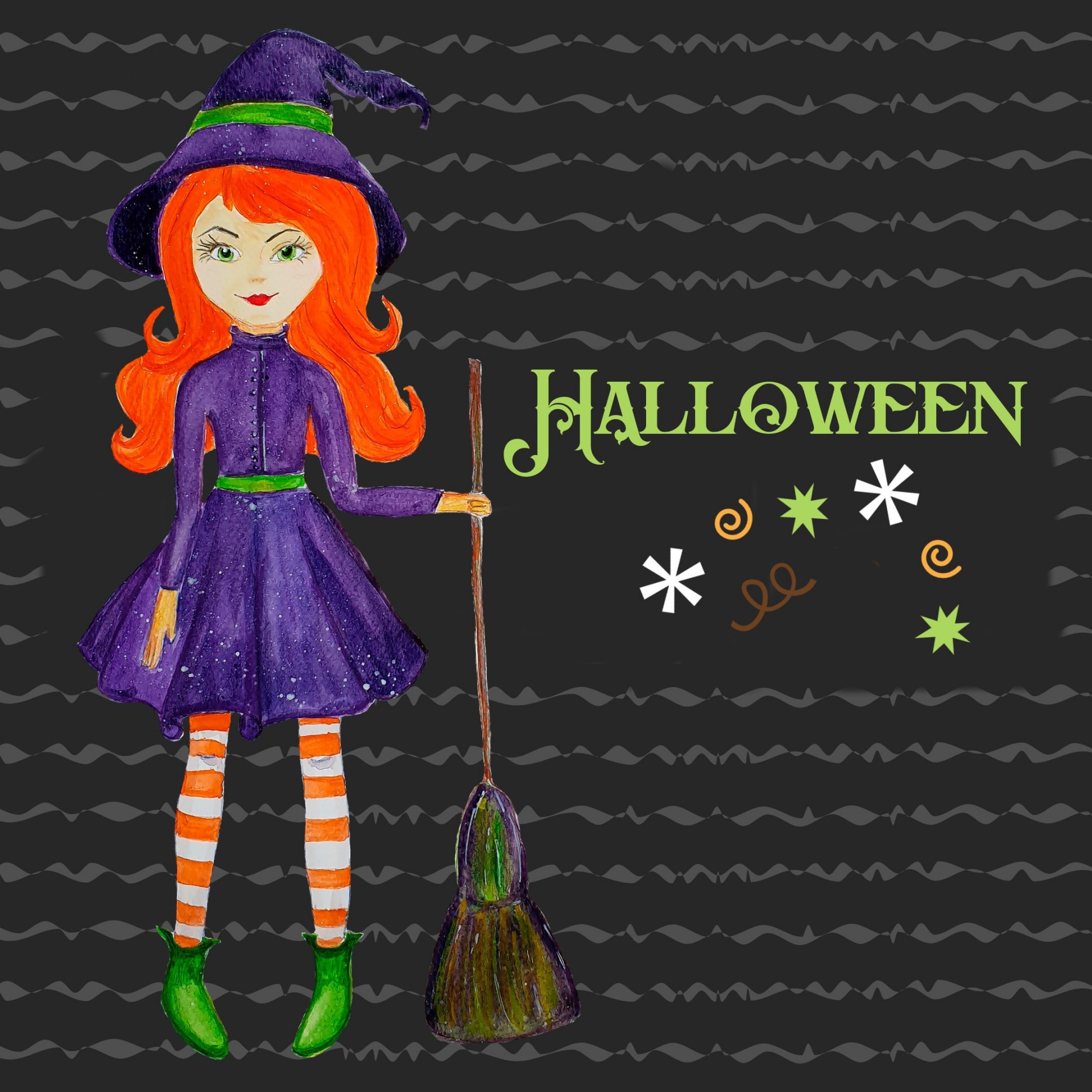 Little Girl Witch Free Stock Photo - Public Domain Pictures