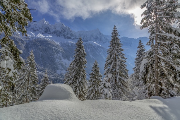 Beautiful Winter Landscape Free Stock Photo - Public Domain Pictures