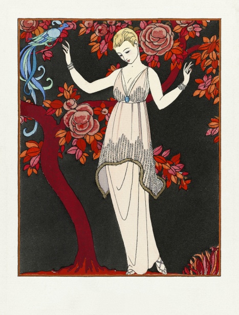 Art Nouveau Diseñó a La Mujer Con Las Flores Y El Marco Imagen de archivo -  Imagen de nuevo, modernista: 89517445