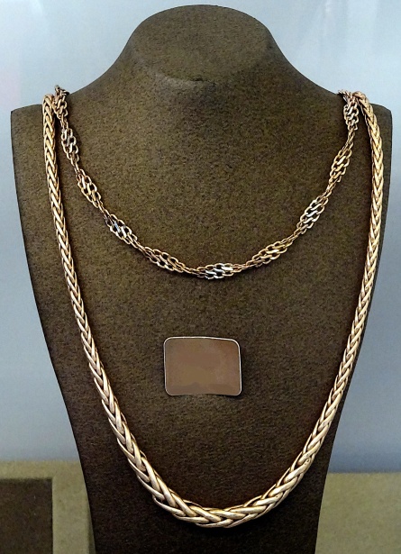9ct Rose Gold Necklace with Pink Pearl