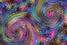 Arte colorido patrón abstracto