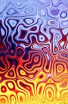 Arte colorido patrón abstracto