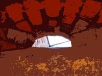 Image découpée de la fenêtre d'un fo
