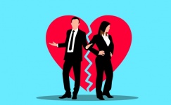Scheidung und Trennung von Beziehungen