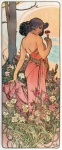 Женщина Art Nouveau Art Винтаж