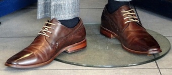 Gents Brown Lacing Shoes