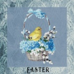 Vintage Easter Poster