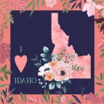I Love Idaho Poster