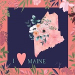 I Love Maine Poster