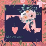 Ik hou van Maryland Poster