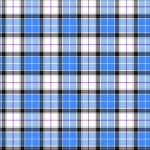 Checkered Blue White Background