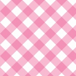 Checkered pattern pink background