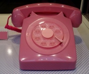 Ornamental Pink Telephone