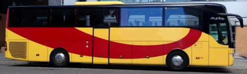 Red And Yellow Coach
