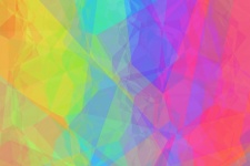 Regenbogen Muster Geometrisch Kunst