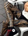 Spirituele Maori-tatoeages