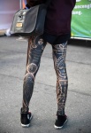 Tatuaj Picioare Cerneală serioasă