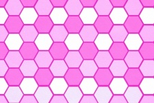 Honeycomb Pattern Background Pink