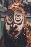 Mască tribală din lemn