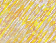 Yellow Abstract Of Corrugated Iron