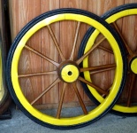 Yellow Wagon Wheels