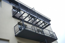 Metal balconies